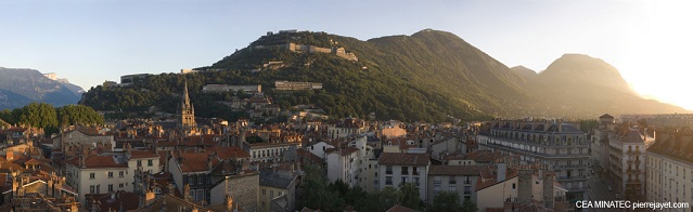 Grenoble city